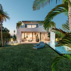 Chalet à Nueva Atalaya. Villa de 4 dormitorios y 4 baños en nueva atalaya, estepona. obr