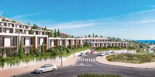 Casa adossada a La Cala Mijas. Adosado de 3 dormitorios y 2 baños con vistas al mar en la cala