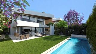 Chalet en Puerto Banús. Villa de lujo de 4 dormitorios y 5 baños en zona puerto banús, m