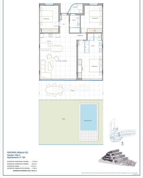 Foto 48d7fef6-f3b9-4505-afda-ddf8586ef7fe. Planta baja apartamento planta baja de 3 dormitorios y 2 baños con vistas al mar. El Higuerón, en Fuengirola