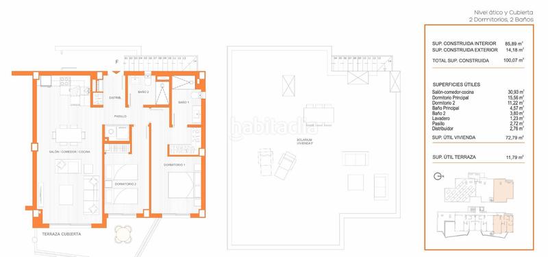 Foto ef3551ed-d530-4208-8f8f-26c8d4ef0f8a. Ático apartamento ático de 2 dormitorios y 2 baños. Los Pacos, en Fuengirola