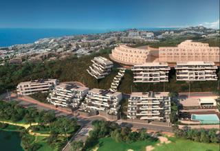 Apartamento en La Cala Mijas. Apartamento primera planta de 2 dormitorios y 2 baños con vistas