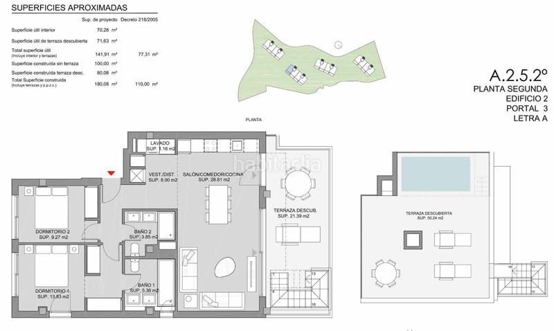 Foto c3f7239b-5296-4abb-a724-1acd7f4d1778. Àtic amb calefacció aparcament piscina a La Cala Golf - Lagar Martell Mijas