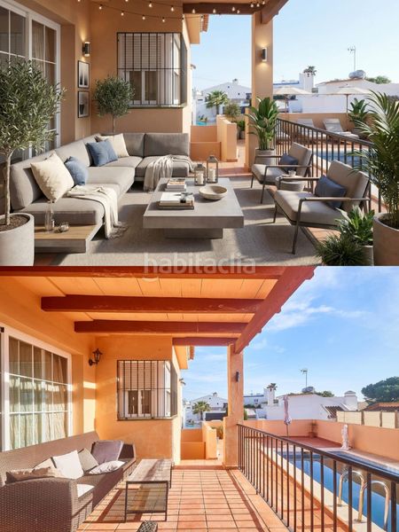 Foto 445361b7-f9e8-4641-a230-57602e2e62f6. Casa amb aparcament piscina a El Faro de Calaburra - Chaparral Mijas