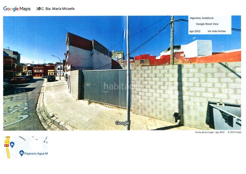 Foto f7b5d3d5-8bfa-4281-adc4-69bb9fdad7c2. Terreno residenziale in calle santa maría micaela 20 in Algeciras