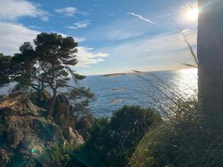 Terreny residencial a Roca Grossa. Parcela con proyecto de construccin con vistas al mar