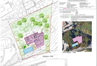 Terreno residencial en Roca Grossa. Parcela con proyecto de construcción con vistas al mar