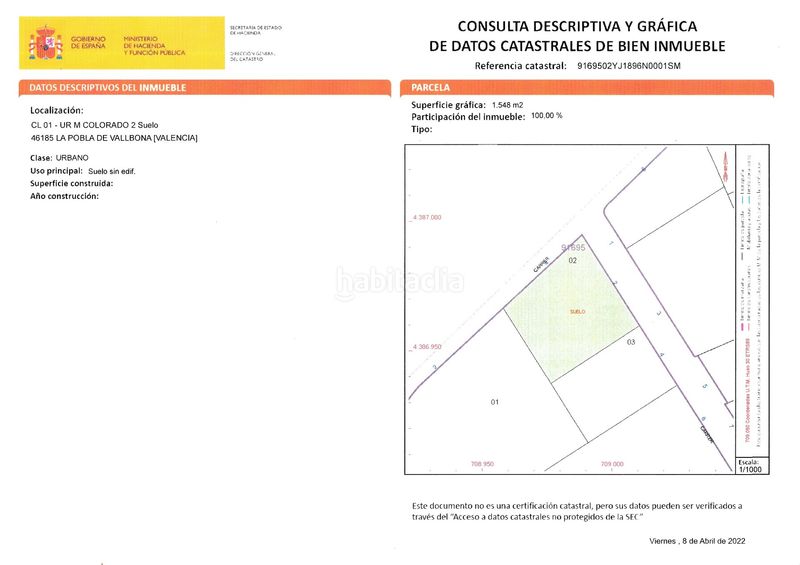 Foto 50ad6d2f-7d69-4a0d-b63a-daa9fafbd177. Terreny residencial a Rascanya Pobla de Vallbona (la)