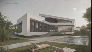Terreno residencial  Arquitecta eileen gray. Parcela en el brillante con licencia y proyecto.
