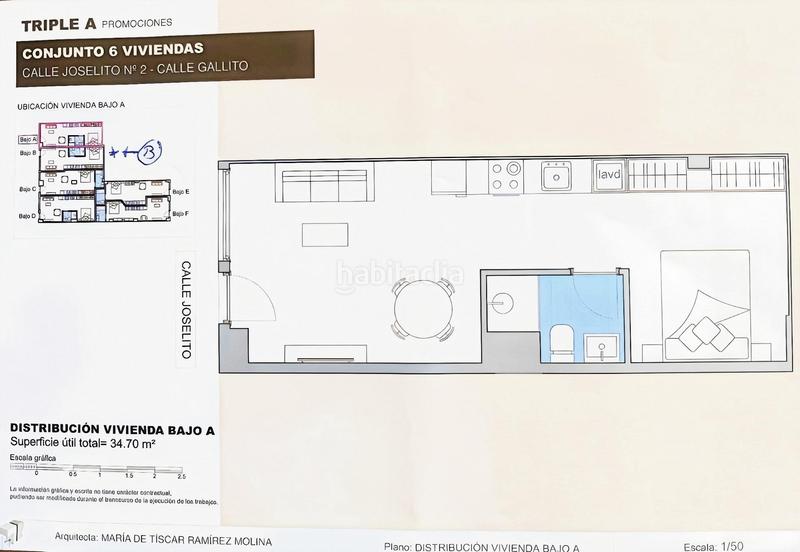 Foto f10ea121-fadd-4999-b090-8a5ab61174f3. Estudio  de obra nueva en la luz la paz excelente ubicación en Málaga