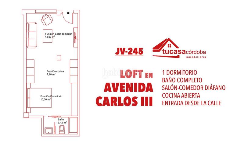 Foto b28b02db-bd97-4f9f-af41-868de07f3ef7. Loft  de obra nueva en avenida carlos iii estilo y confort en Córdoba
