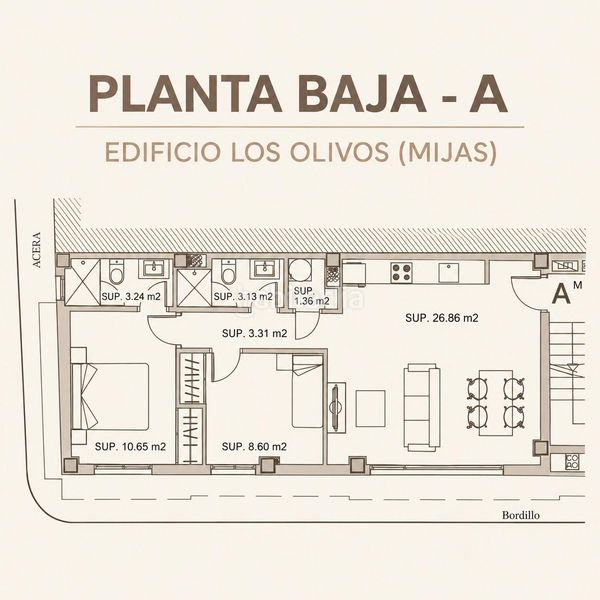 Foto addecd7a-f9bd-4ce9-9cca-95ee2612b01c. Planta baixa a Centro Mijas
