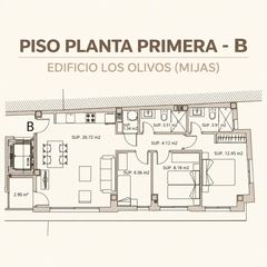 Appartamento in Centro. Piso de obra nueva con terraza en el centro de mijas entrega nov