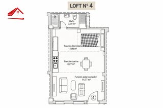Loft in El Brillante -El Naranjo - El Tablero