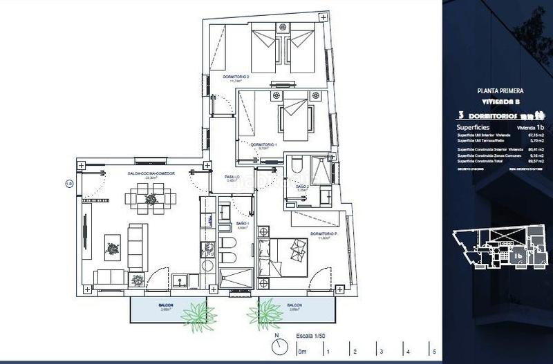 Foto 1f43f65e-f79e-452e-aebc-f2b595e3cdfc. Appartement dans plaza plaza de santa teresa 1 dans Armilla