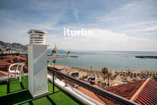 Rent Penthouse  Puerto. Ático loft frente al mar con parking, solarium y jacuzzi