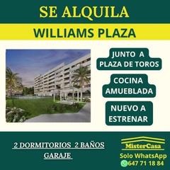 Lloguer Pis a Plaza de Toros. Exclusiva alquiler de piso a estrenar en william plaza zona cent