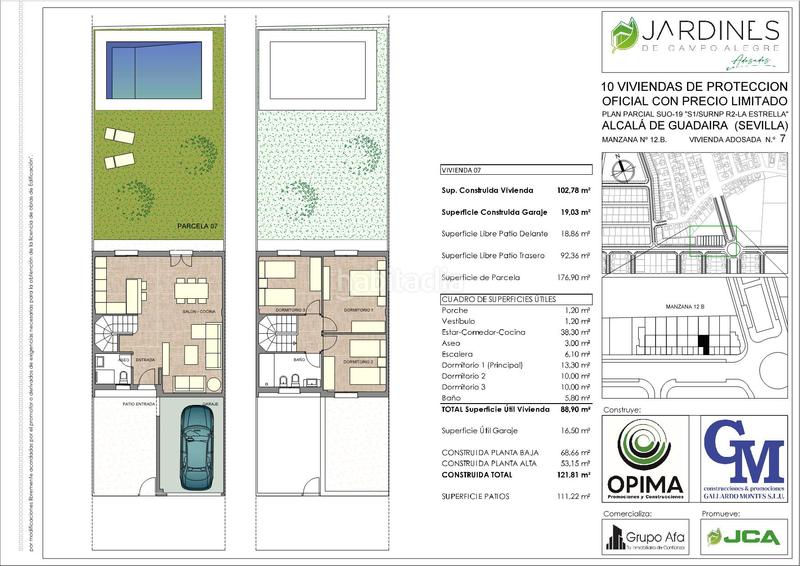 Foto 903bc38d-4b67-4914-9ffe-39e2675f120c. Casa adosada 121m<sup>2</sup> en santiago de chile 21 adosado con piscina en Alcalá de Guadaira