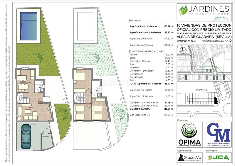 Foto e14c22ae-f9f2-4bf4-9da3-9537898c5775. Casa aparellada 133m<sup>2</sup> a santiago de chile 21 a Oromana Alcalá de Guadaira