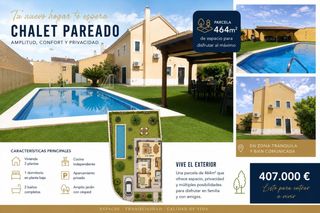 Casa pareada en Oromana. Chalet en terreno de 464mt