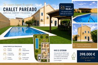 Casa aparellada a Oromana. Chalet en terreno de 464mt
