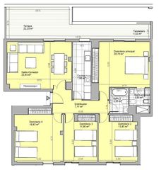 Ático  Calle de balanzona. Espectacular ático de 4 habitaciones con gran terraza, garaje y