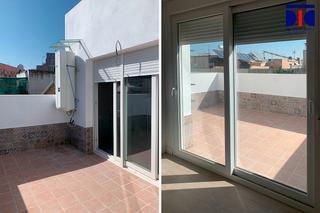tico en Barrio Len. Atico 3 hab. + 2 baos, en triana. a estrenar, con terraza 16 m2