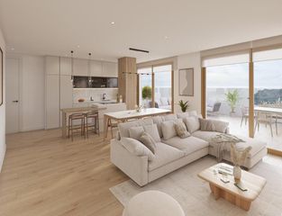 Pis  Vázquez montalbán. Apartamento con terraza en el hornillo, águilas  2 dormitorios y