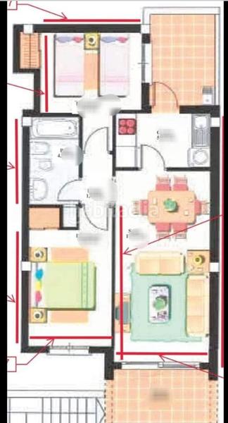 Foto db4a258d-2aa2-4270-ac38-3285d1130c71. Miete etagenwohnung mit parking pool in Palomares Cuevas del Almanzora