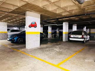 Autoparkplatz in Almerimar