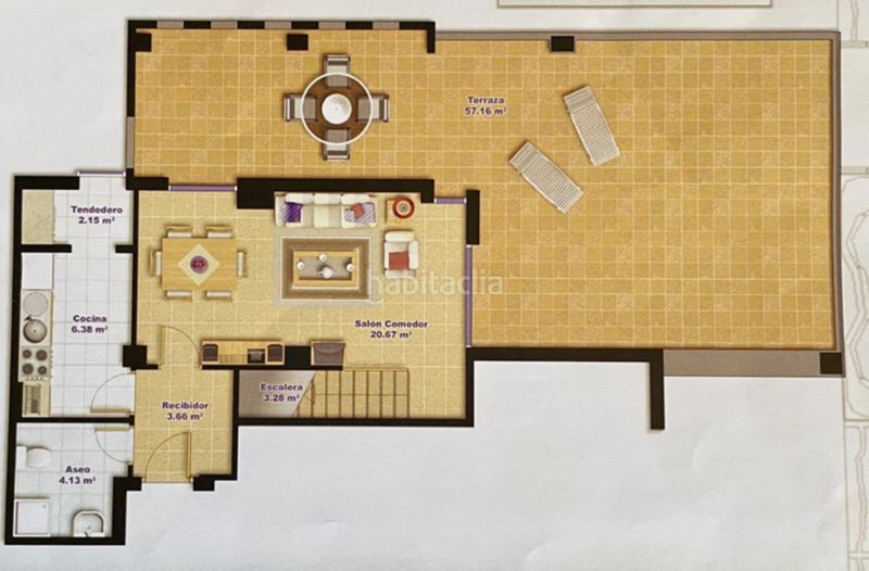 Foto 1de52cee-ebe8-4fc6-899b-4b6604fc5600. Duplex in Almerimar Ejido (El)