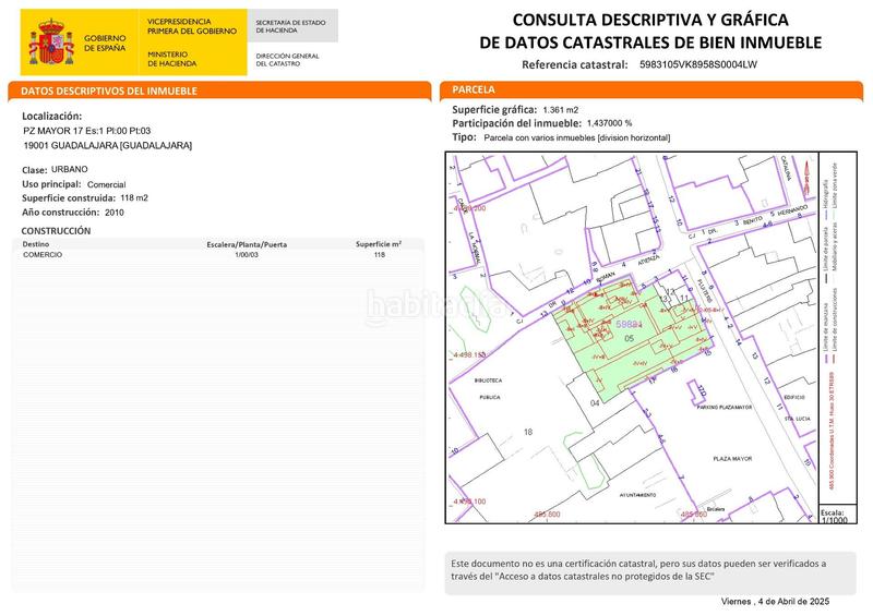 Foto ea3c26c0-d7e1-4c0c-b4c8-b51124edd0d1. Affitto locale commerciale in Casco Histórico Guadalajara