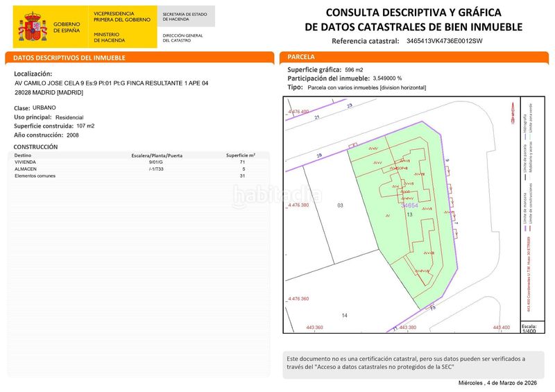 Foto ebf8e5f1-b895-43c3-925c-5e3a46b4bd81. Pis a Guindalera Madrid