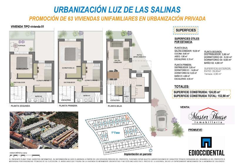 Foto 5bdfe68e-7a76-4f8b-920d-f9015aec9f5c. Casa adossada amb calefacció piscina a Corrales Aljaraque