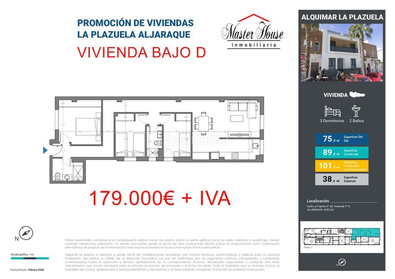 Foto ef3352ba-2c68-4e39-8a64-e7ca1dccfcd9. Appartamento in Núcleo Urbano Aljaraque
