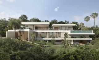 Casa en El Faro de Calaburra - Chaparral. Villa con vistas al mar y montaña en venta en la reserva de la c