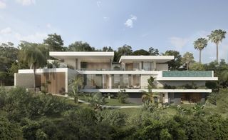 Casa a El Faro de Calaburra - Chaparral. Villa con vistas al mar y montaña en venta en la reserva de la c