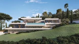 Casa en El Faro de Calaburra - Chaparral. Villa contemporánea en venta en la reserva de la cala golf, mija
