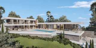 Haus in El Faro de Calaburra - Chaparral. Villa de lujo contemporánea en venta en la cala golf, mijas  mál