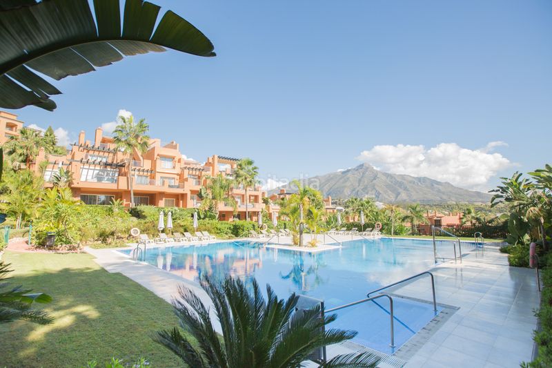 Foto 1c8b68e7-1776-44cb-aeef-397ef019eab6. Planta baixa amb aparcament piscina a Los Naranjos Marbella