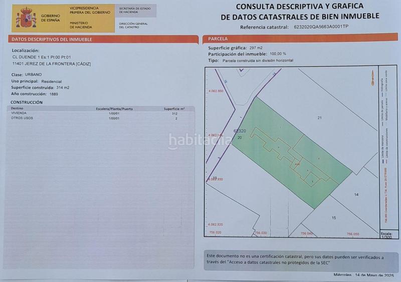 Foto 0d0d8d3c-8306-4798-babb-719820ddf4cf. Terreno residencial en Madre de Dios Jerez de la Frontera