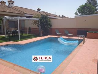 Location Chalet à Cuatro Pinos - El Carmen. Alquiler sin muebles de chalet independiente en la zona de el ca