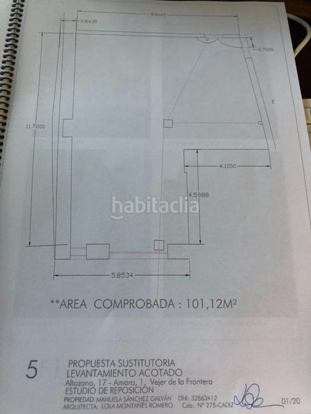 Foto e57cfe33-05fe-46c5-ace0-44560ce991b4. Terrain résidentiel dans Vejer Vejer de la Frontera