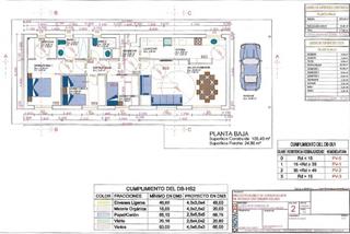 Maison à Vacarisses. Torre obra nova en una sola planta a parcela de 856 m2