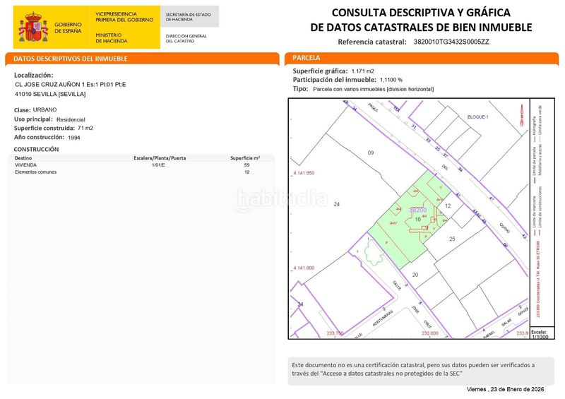 Foto f4cfc1db-e445-4d57-b179-8cf89fdfba39. Apartament amb calefacció a Triana Oeste Sevilla