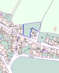 Residential Plot in Guadalcanal. Parcela urbana en guadalcanal.