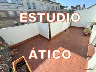 Alquiler Estudio en Sant Gervasi - Galvany. Estudio con terraza