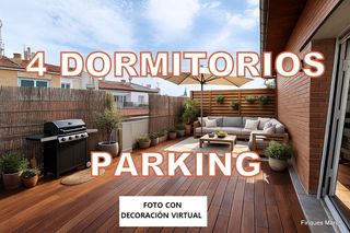 Ático en Putget - Farró. Atico de 4 dormitorios y parking