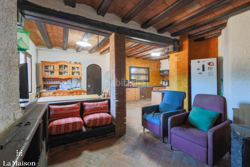 Foto 694fe6b0-03e5-41e6-ba28-00bf0c4d168d. Country house with fireplace heating pool in Canyamars Dosrius