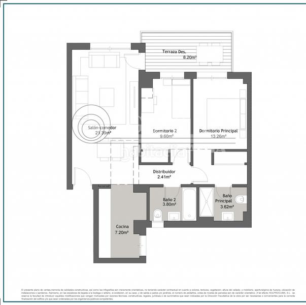 Foto d2f3041a-2c85-475e-a35b-d48c62203308. Flat with heating parking pool in El Tomillar Torre del Mar
